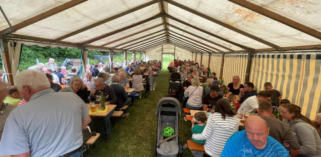 Unsere traditionelle Fronleichnams-Hocketse